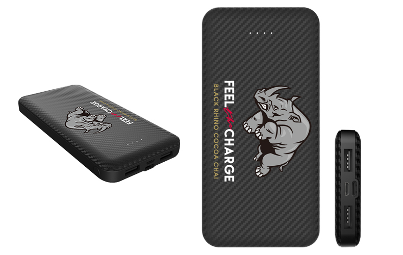 The Hegewisch Carbon Fiber 10000mAh Power Bank